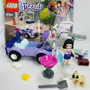 Lego Toys Lego Friends 436 Emmas Mobile Vet Clinic Incomplete